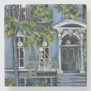 Porta-copo De Pedra Esfera Luminosa de Dentro, Nova Iorque