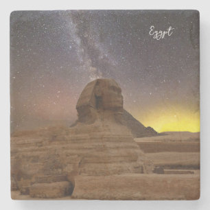 Porta-copo De Pedra Esfinge Excelente De Giza