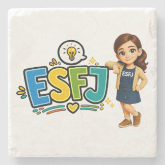 Porta-copo De Pedra ESFJ — A Construtora de Conexões