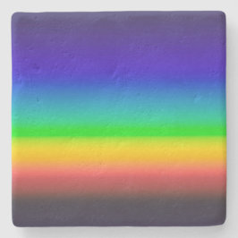 Porta-copo De Pedra Espectro solar verdadeiro