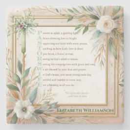 Porta-copo De Pedra Esposa do Pastor ✝️ Esposas Valoriza Presente Obri