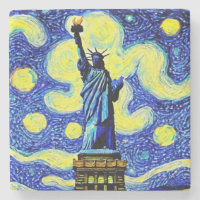 Estátua da Noite Estrelada da Liberdade em Nova Io
