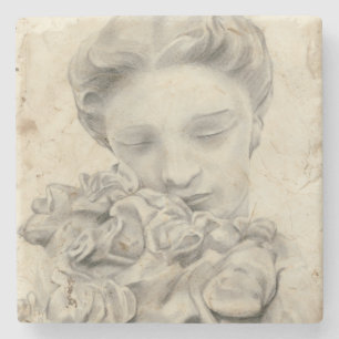 Porta-copo De Pedra Estátua no Jardim I