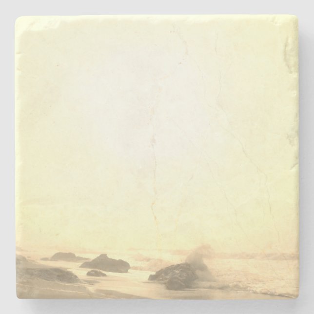 Porta-copo De Pedra Estilo design de arte de Porta copos (Frente)