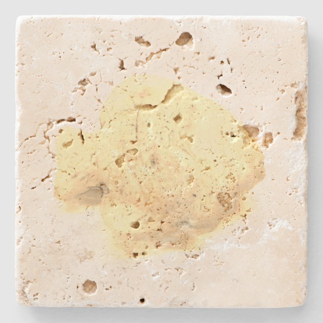 Porta-copo De Pedra Estilo design de arte de Porta copos (Frente)