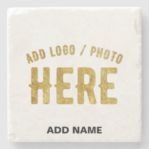 PORTA-COPO DE PEDRA ESTILO MODERNO PERSONALIZÁVEL BRANCO VERIFICADO MA