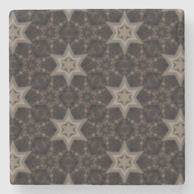 Porta-copo De Pedra Estrelas (Frente)