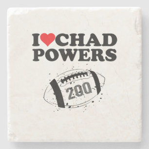Porta-copo De Pedra Eu amo Chad Powers 200 Futebol Americano Infiltrad