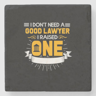 Porta-copo De Pedra Eu Criei Um Bom Advogado
