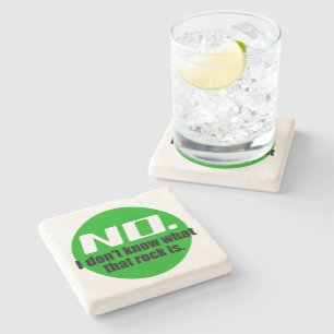 Porta-copo De Pedra Eu não sei o que é essa rocha (verde)