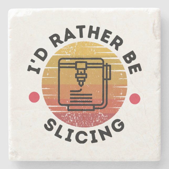 Porta-copo De Pedra Eu Preferencialmente Cortando (Frente)