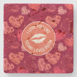 PORTA-COPO DE PEDRA EU TE AMO...