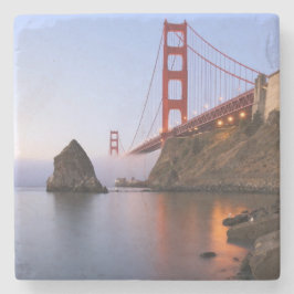 Porta-copo De Pedra EUA, Califórnia, São Francisco. Golden Gate