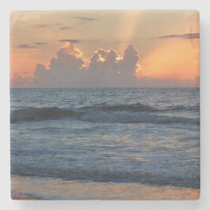 Porta-copo De Pedra EUA, Geórgia, Tybee Island, Praia de Tybee Island