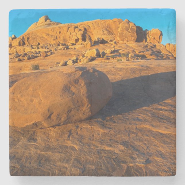 Porta-copo De Pedra EUA, Utah, Moab, Arenito (Frente)