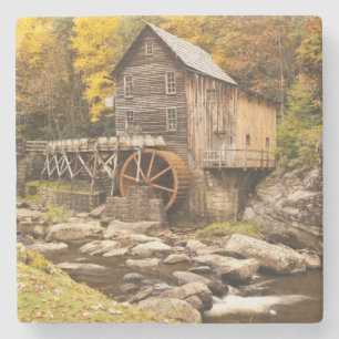 Porta-copo De Pedra EUA, Virginia Ocidental, Clifftop. Estado Babcock 