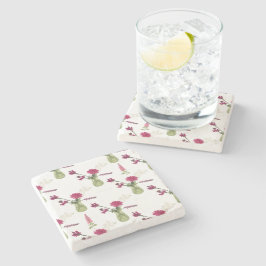 Porta-copo De Pedra Exotisches Blumenarrangement im Glas