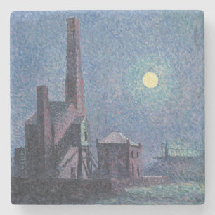 Porta-copo De Pedra Fábrica à Lua (Paisagem Urbana) (Luce)