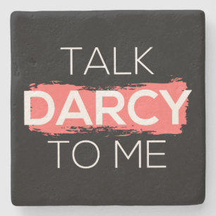 Porta-copo De Pedra Fale Comigo Com Darcy