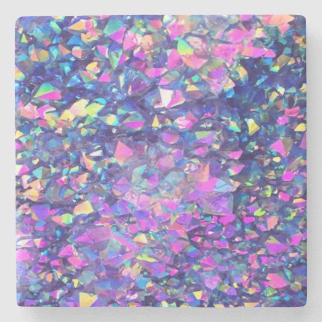 Porta-copo De Pedra Falln Bubble Crystals (Frente)
