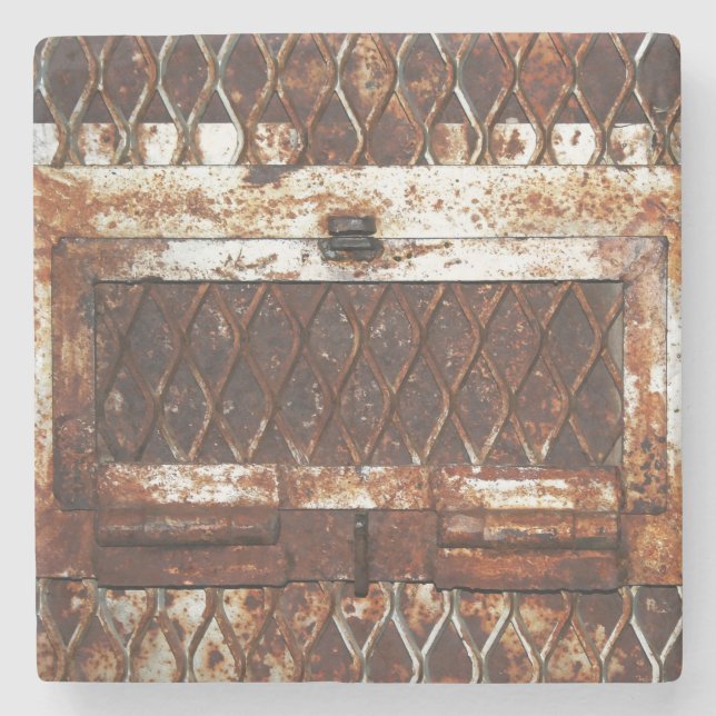 Porta-copo De Pedra Falln Rusted Window (Frente)