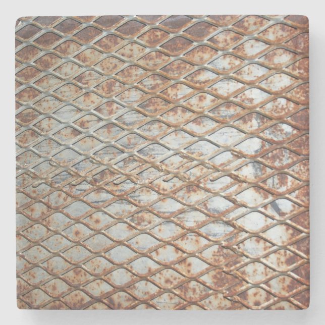 Porta-copo De Pedra Falln Rusty Grate (Frente)