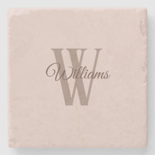 Porta-copo De Pedra Família personalizada