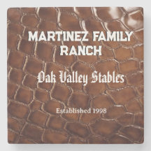 Family Ranch Faux Crocodile Leather