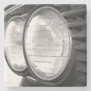 Porta-copo De Pedra Faróis Vintage BMW