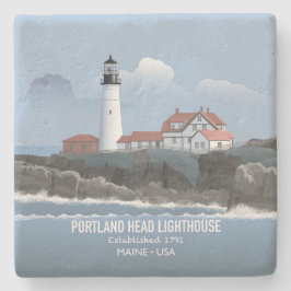 Porta-copo De Pedra Farol de Portland Head