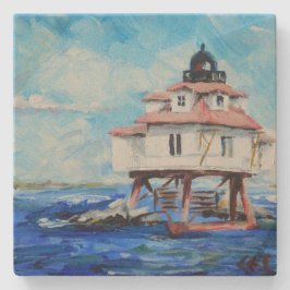 Porta-copo De Pedra Farol do ponto de Thomas