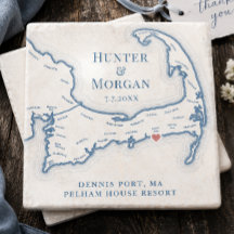 Favor de Casamento Pelham House Resort Mapa Cape C
