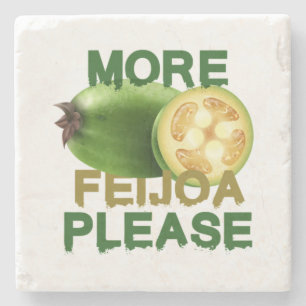 PORTA-COPO DE PEDRA FEIJOA FRUTA! PRESENTE BONITA PARA AMANTES RARAMEN