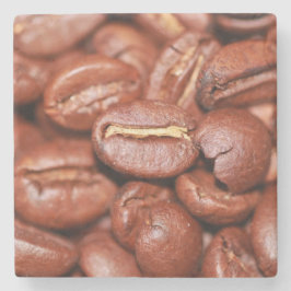 Porta-copo De Pedra Feijões de café torrados
