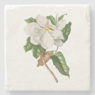 Porta-copo De Pedra Flor: A004 Magolia -