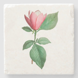 Porta-copo De Pedra Flores: A001 Lily Magnolia -