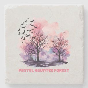 Porta-copo De Pedra Floresta assombrada por Pastel