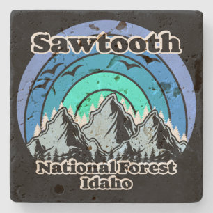 Porta-copo De Pedra Floresta Nacional Sawatooth