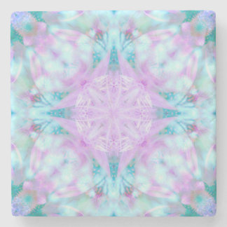 Porta-copo De Pedra flower