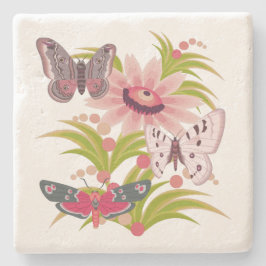 Porta-copo De Pedra Flutuante