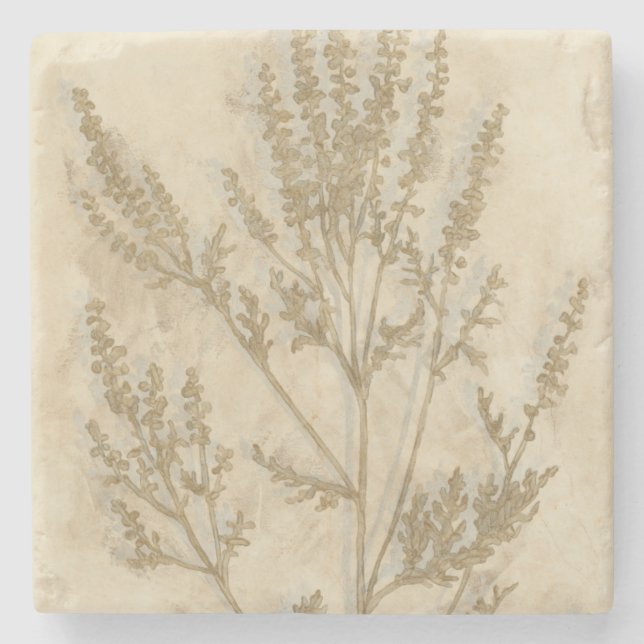 Porta-copo De Pedra Folhagem II (Frente)