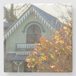 Porta-copo De Pedra Folhas de ouro e pão-de-gengala - Vinha de Martha