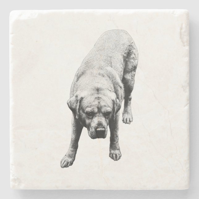 Porta-copo De Pedra Força Posta (Frente)