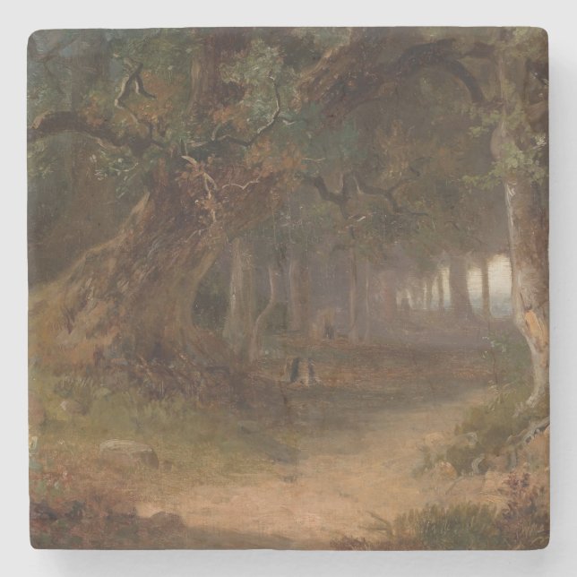 Porta-copo De Pedra Forest Edge - Józef Szermentowski (Frente)