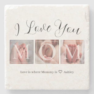 Porta-copo De Pedra Foto personalizada do Keepsasaame