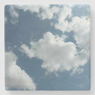 Porta-copo De Pedra Fotografia Abstrata de Céu Nublado