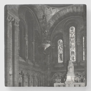 Porta-copo De Pedra França Antiga Paris sacre Coeur capela virgem