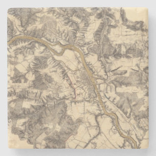 Porta-copo De Pedra Fredericksburg, Virgínia