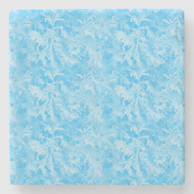 Porta-copo De Pedra Frost Azul (Frente)