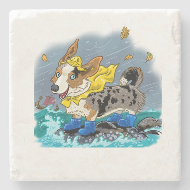 Porta-copo De Pedra Fun Stone Coaster (Frente)